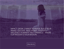Tablet Screenshot of pinnacleco.com